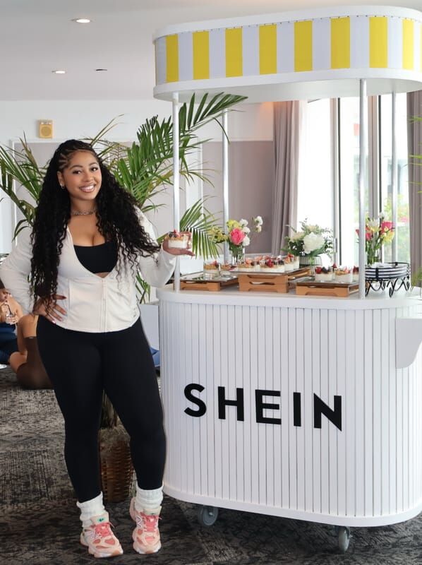Kayla on the SHEIN brand trip
